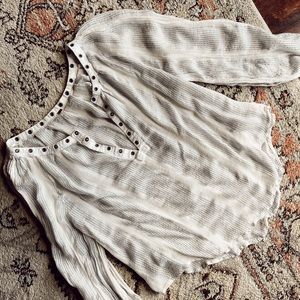 Free people eyelet blouse
